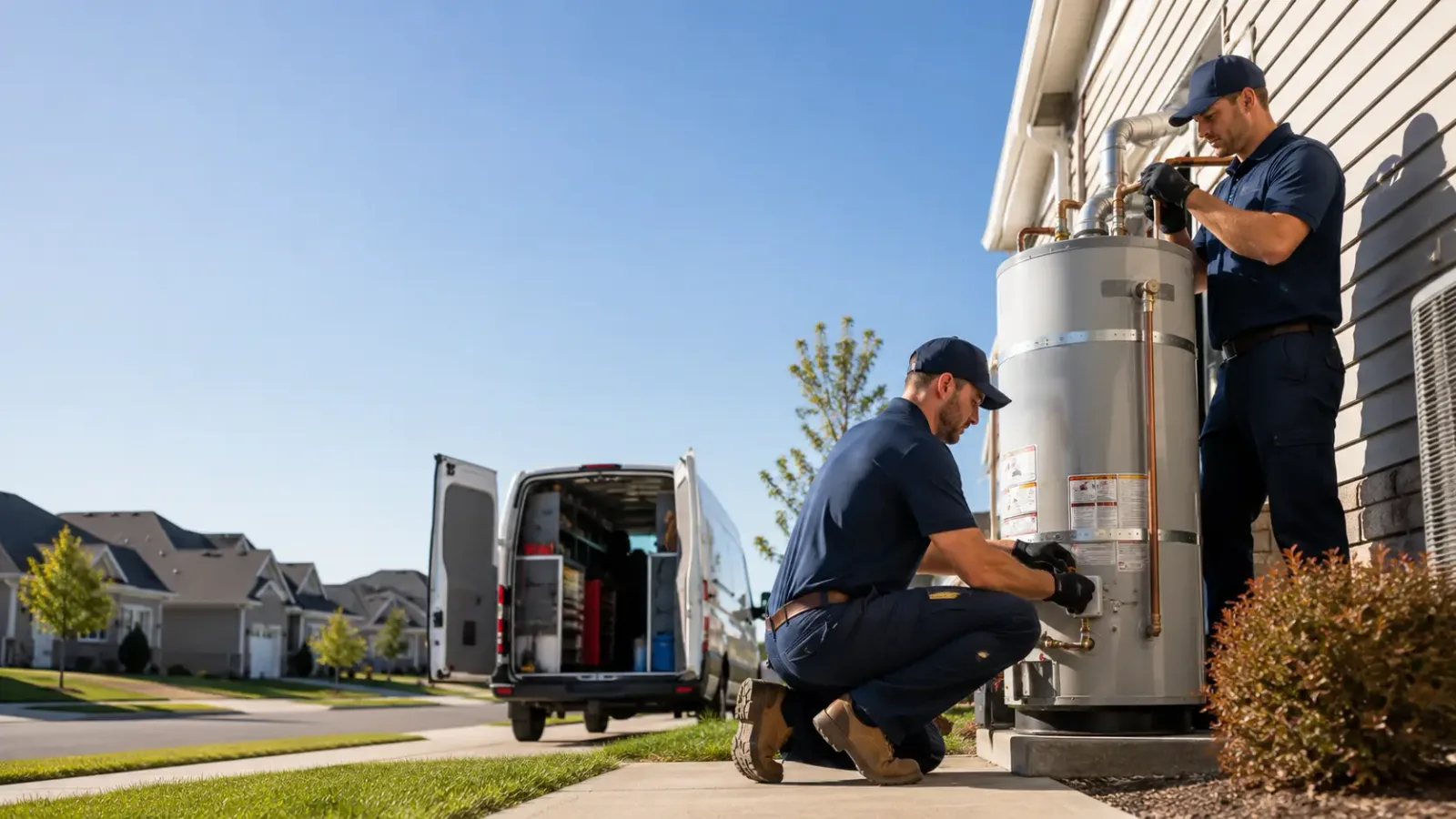 Water Heater Installation in Tennyson, IN